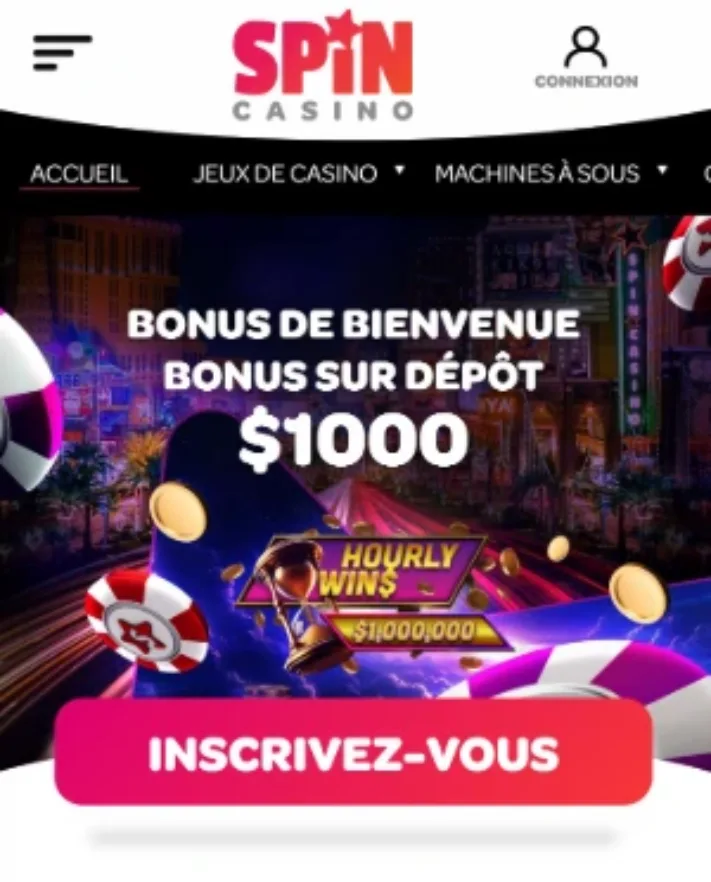 Spin casino bonus