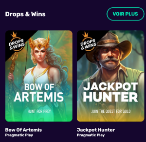 Neon vegas drops and wins