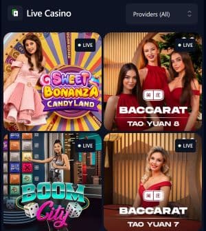 Bets.io Live Casino