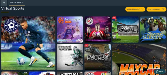 PureBets Casino virtual sports