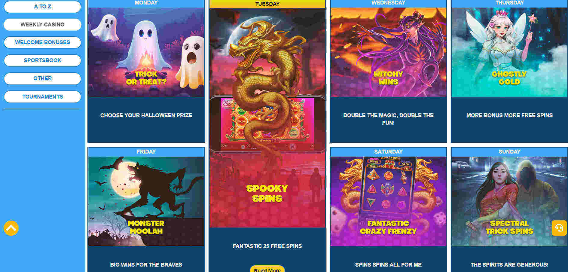 LuckyBull Casino weekly promotions