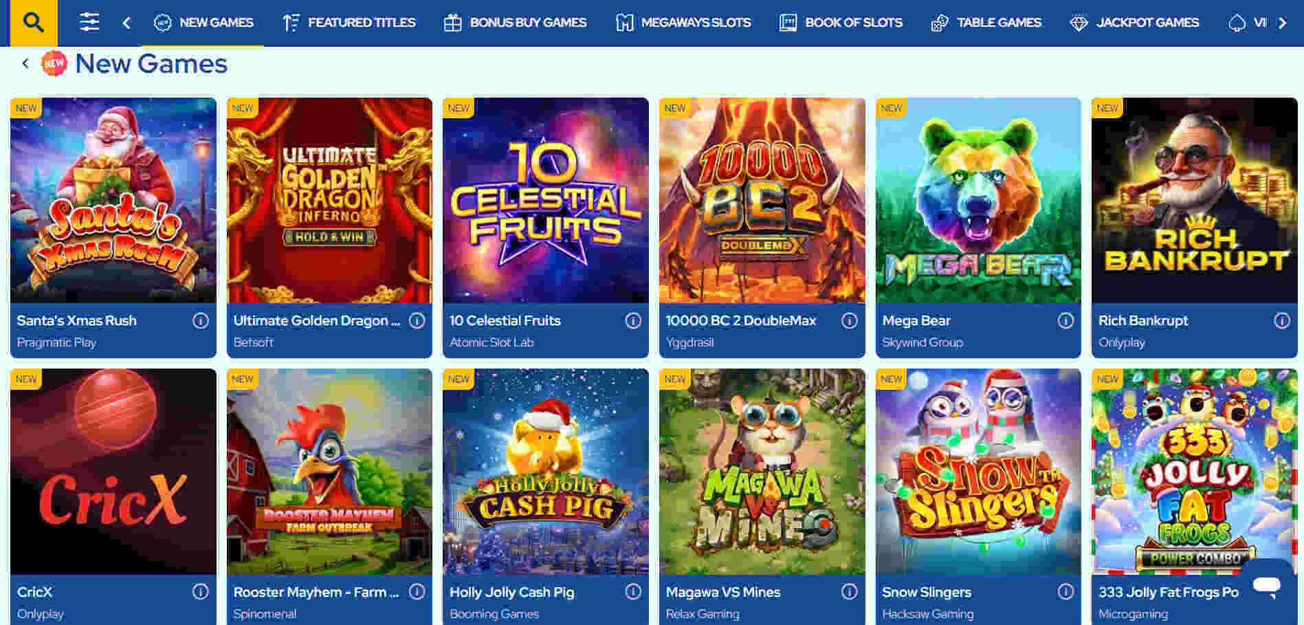 Dolfwin casino new games